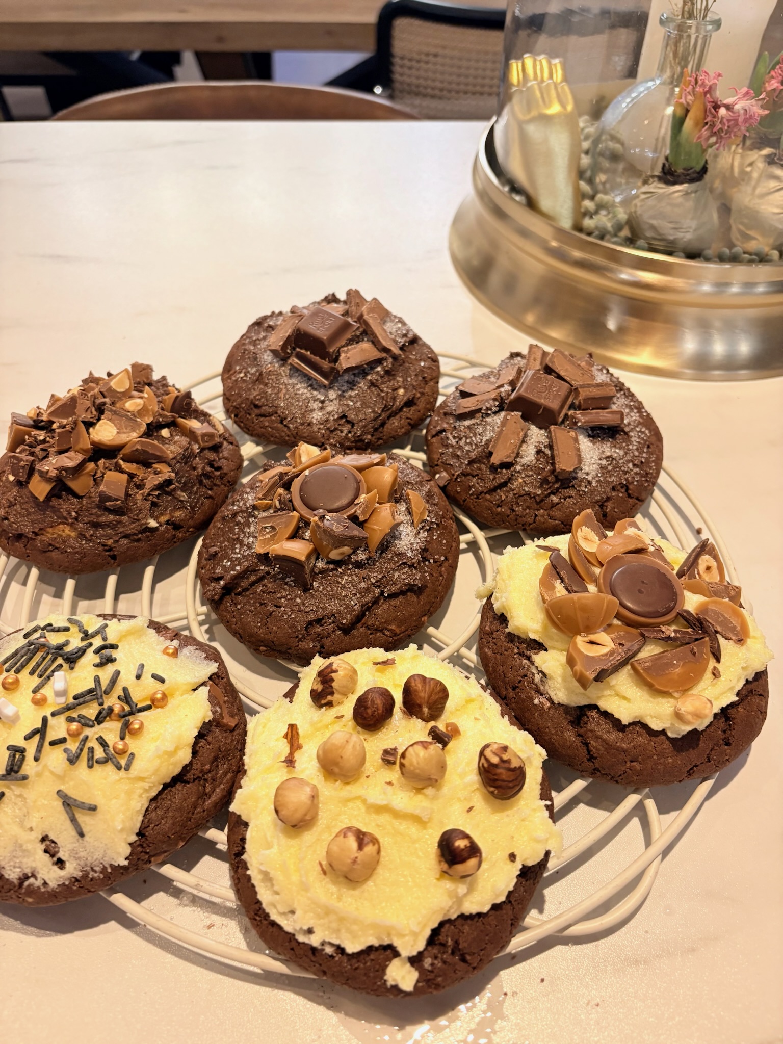 DIY Crumble Style Cookies. Große Kekse, großer Hype.