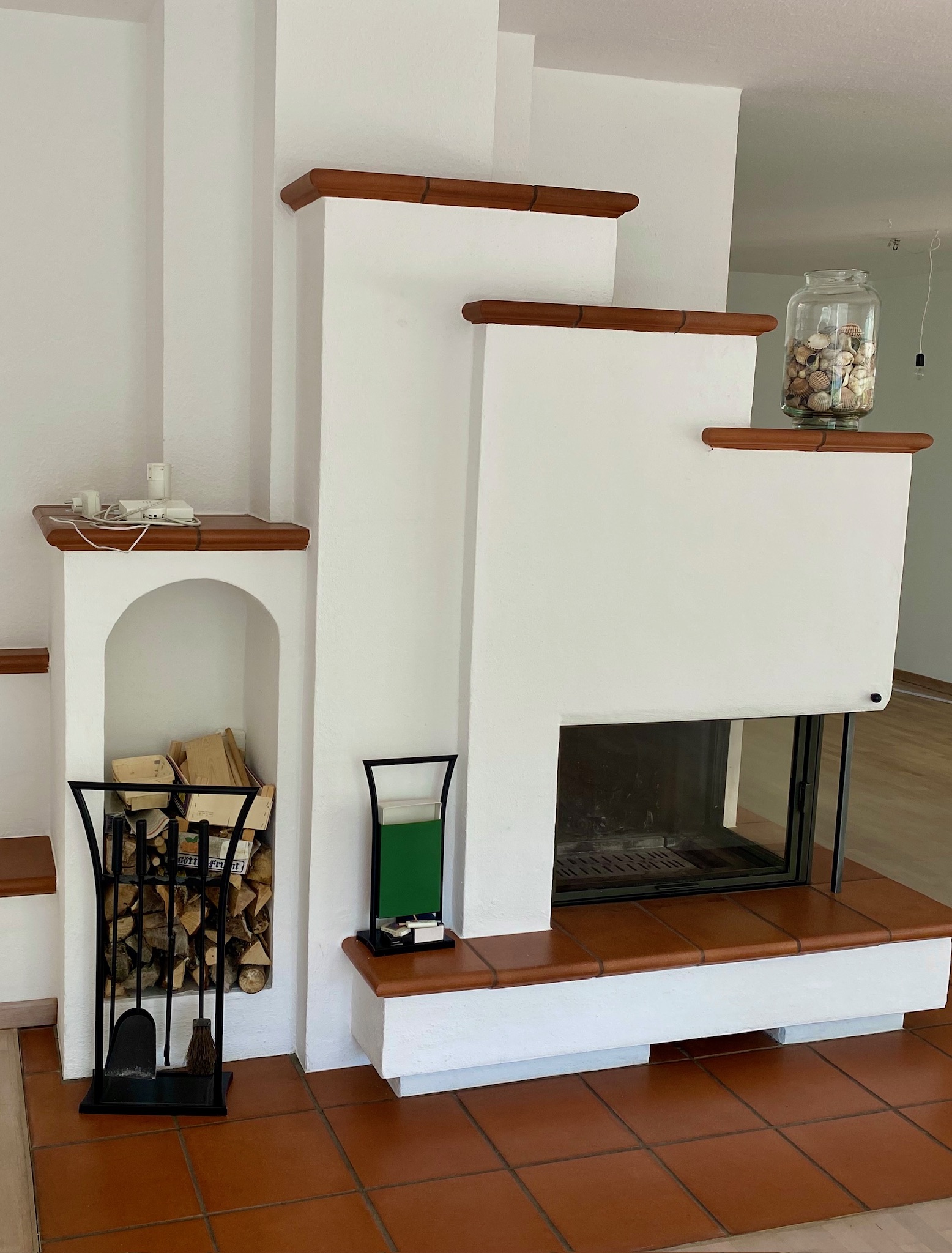 Living Letter Blog Home Living DIY Kamin Glowup