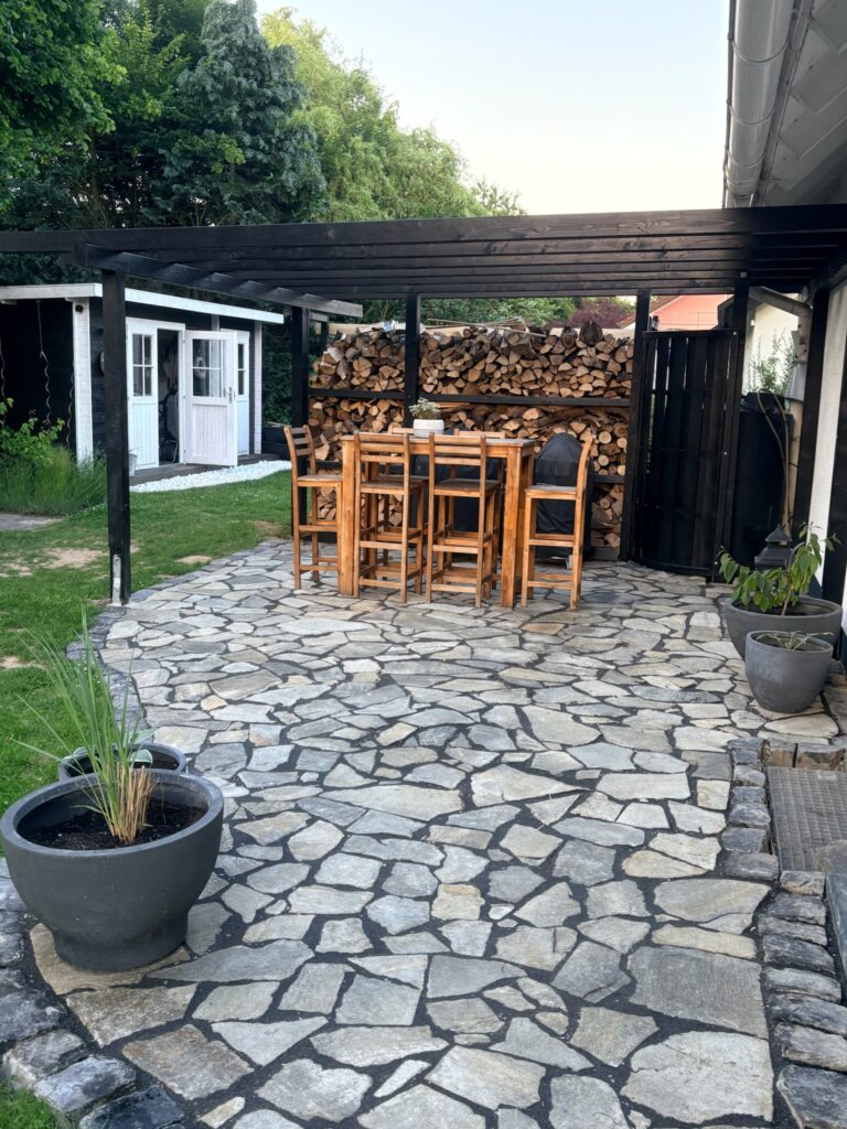 DIY: Überdachung für unsere Outdoor-Küche